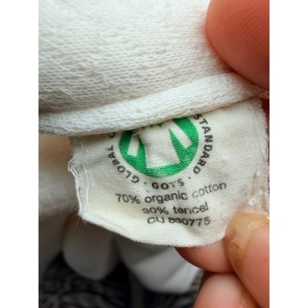 PACT Organic Cotton Longline Bathrobe Ivory | GOTS Certified - Picture 10 of 10